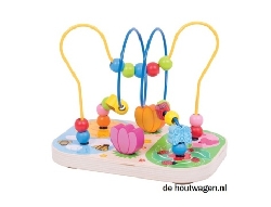 kralenframe bijtje en lieveheersbeestje