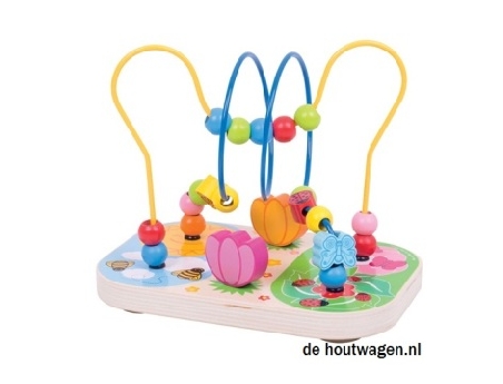 kralenframe bijtje en lieveheersbeestje
