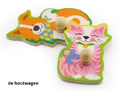 knoppuzzel met geluid boerderij-0