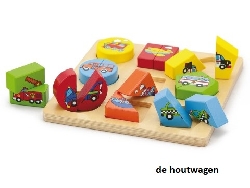 geometrische vormenpuzzel voertuigen-0