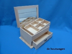 kast met spiegel, etage en lade-3