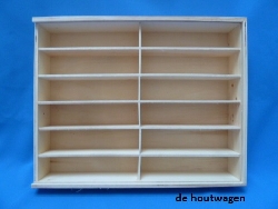 kist met 12 lange vakken en schuifdeksel-4