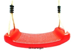 schommelzitje rood
