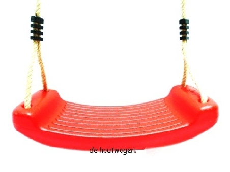 schommelzitje rood