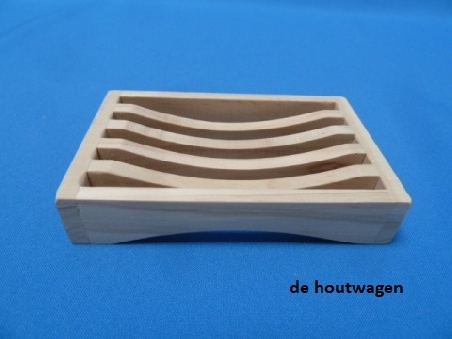 De Houtwagen | houten zeepschaal | diversen blank hout | € 4,95
