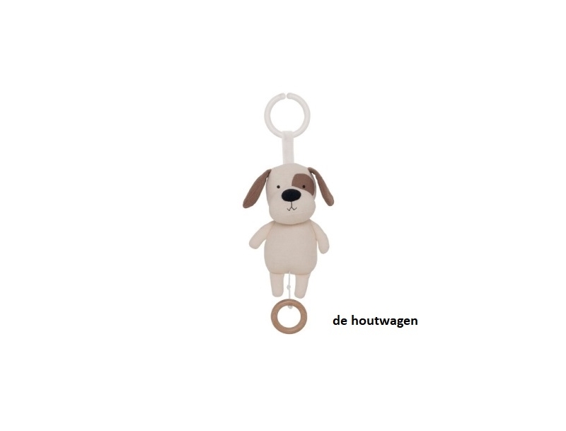 De Houtwagen | muziekdoosje puppy | muziekdoosjes | € 22,50