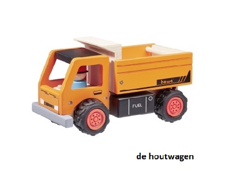 De Houtwagen | houten kiepwagen Howa | houten vrachtwagens en machines | € 49,95