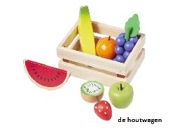 winkelkrat met fruit