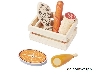 winkelkrat met vlees en vis