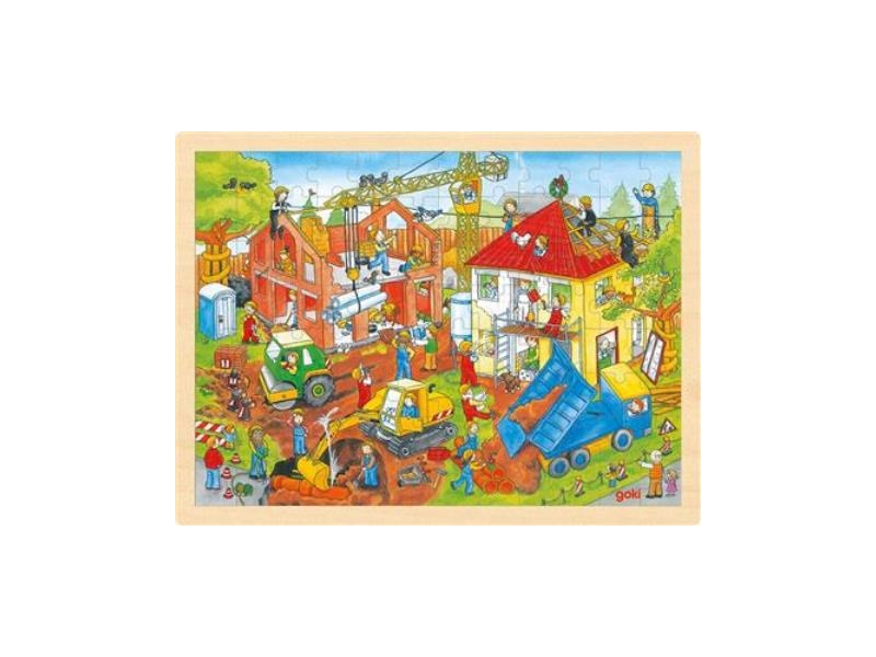 puzzel bouwplaats 96 delig