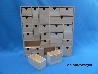 letterkast met 24 verschillende bakjes 40 x 40 x 9-1