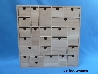 letterkast met 24 verschillende bakjes 40 x 40 x 9-3