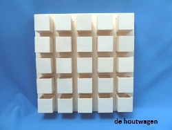 plateau met 25 bakjes-0