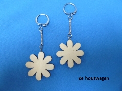 sleutelhanger bloem