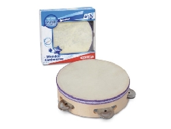 De Houtwagen | tamboerijn met paarse rand | trommel+tamboerijn | € 12,95