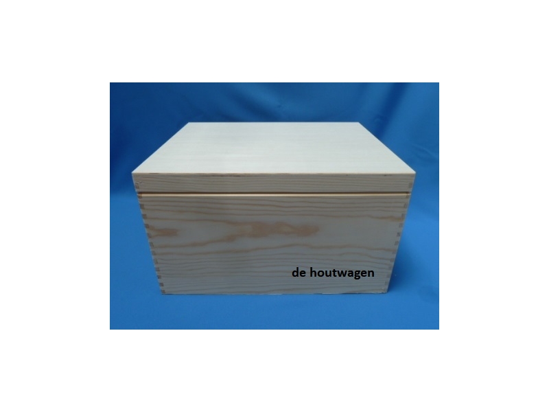 De Houtwagen | opbergkist playwood 40 x 30 x 23 | houten opbergkisten | € 31,95