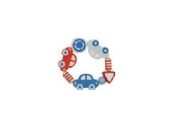 bijtring kralenkrans auto
