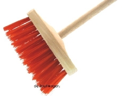 bezem rood