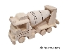 De Houtwagen | betonwagen blank hout | houten vrachtwagens en machines | € 22,50