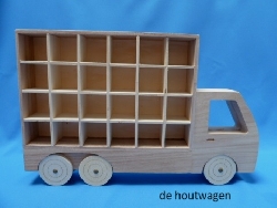 letterbak truck met 24 vakjes