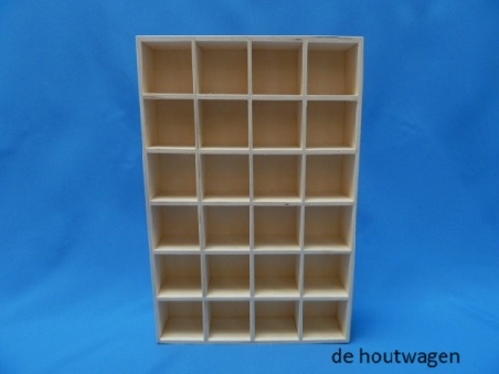 letterbak met 24 vakken 36 x 24 x 5.5