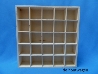 De Houtwagen | Houten Letterbak 25 Vakken – 41x41x8 cm | letterbakken | € 39,50
