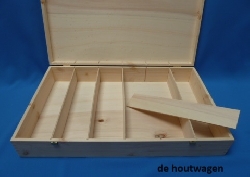 kist met 6 uitneembare vakken-0
