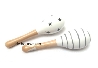 De Houtwagen | sambaballen wit ster-streep | sambaballen | € 8,95