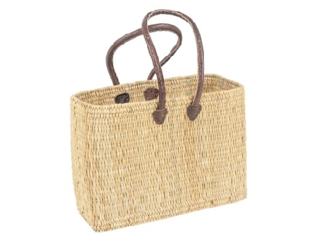 rieten tas mini 35 cm.