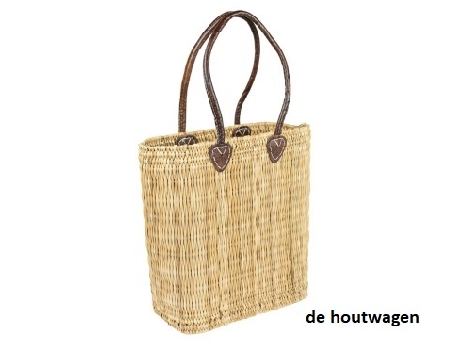 rieten tas hoog large