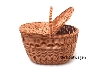 hengselmand met klep 49 cm.