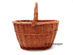hengselmand met klep 49 cm.-1