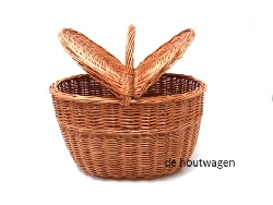 hengselmand met klep 49 cm.-4