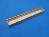 kist lang met plexiglas schuifdeksel 43 x 7 x 3-1