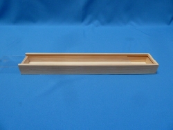 kist lang met plexiglas schuifdeksel 43 x 7 x 3-2