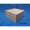 kist met schuifdeksel 16.5 x 16.5 x 8