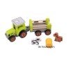 De Houtwagen | tractor met wagen joueco | houten vrachtwagens en machines | € 22,50