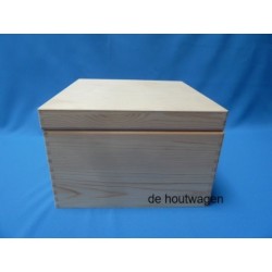 De Houtwagen | opbergkist vierkant 30 cm. nieuw model | houten opbergkisten | € 24,50
