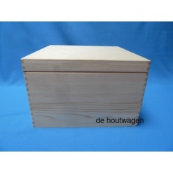 opbergkist vierkant 35 cm. nieuw model