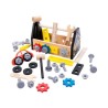 De Houtwagen | gereedschapskist zwart Dorjee | kinder gereedschap | € 19,95