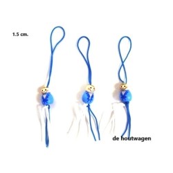 geluks poppetje jongen 5 stuks