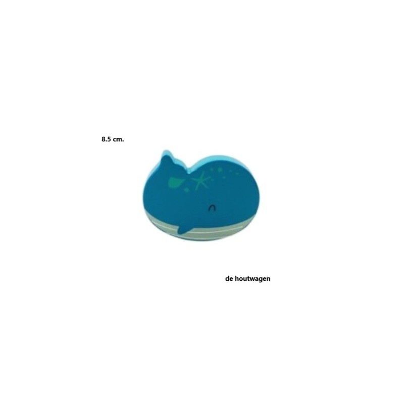 De Houtwagen | rammelaar walvis | rammelaar - bijtring | € 4,95