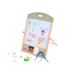 De Houtwagen | tafel schoolbord 2 in 1 | kinderspelletjes | € 24,95