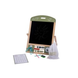 De Houtwagen | tafel schoolbord 2 in 1 | kinderspelletjes | € 24,95
