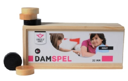 damstenen 32 mm.