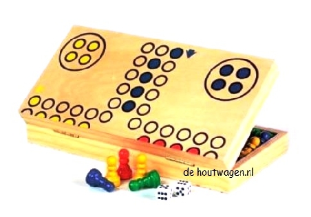 ludo spel opklapbaar