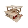 garage blank hout groot