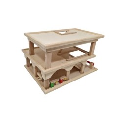 garage blank hout groot