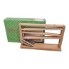 De Houtwagen | knikkerbaan met xylofoontrap | speelgoed naturel hout | € 32,50