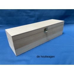 De Houtwagen | wijnkist grenen - 1 fles | wijnkisten | € 7,95